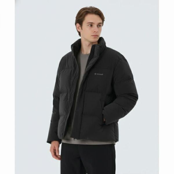SNOWPEAK APPAREL シルキースタンドネックミドルジャケット S25WMTDJ28 チャコール