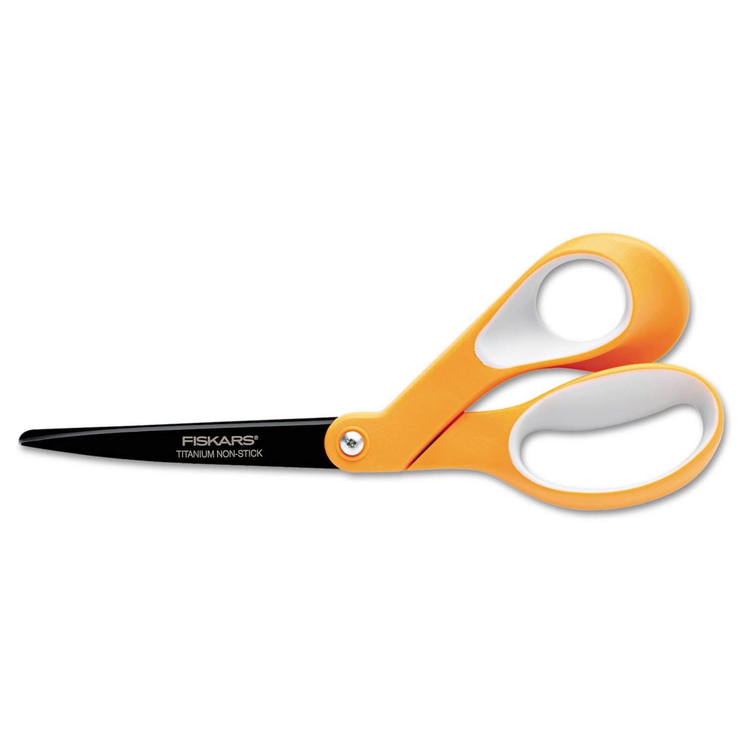 Fiskars フィスカース 高性能はさみ チタンコーティングブレード ブラック×オレンジ 並行輸入品