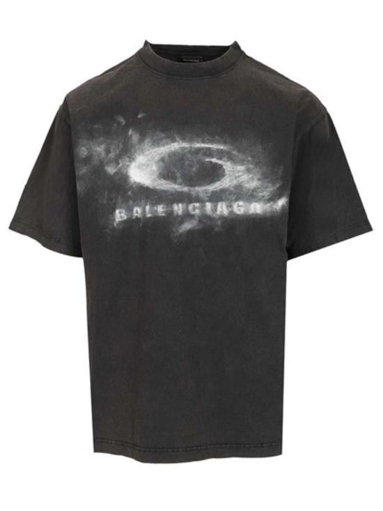 BALENCIAGA Men T-Shirts 764235 TTVN59034 Black