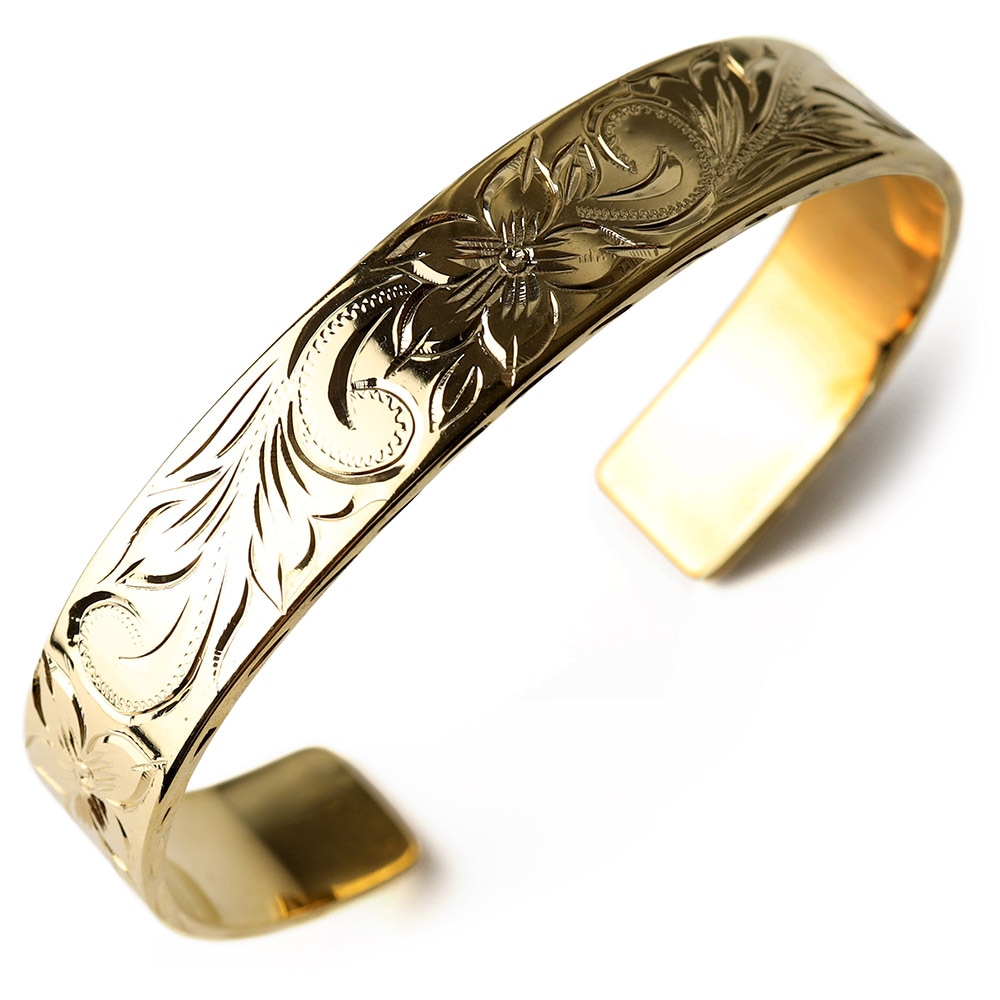 BFF ハワイアンバングル 幅12mm [bffb004-g]