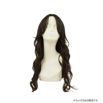 プリシラ オールウィッグ シマーリッチカールロング 耐熱 ショコラブラック A-715-TCK