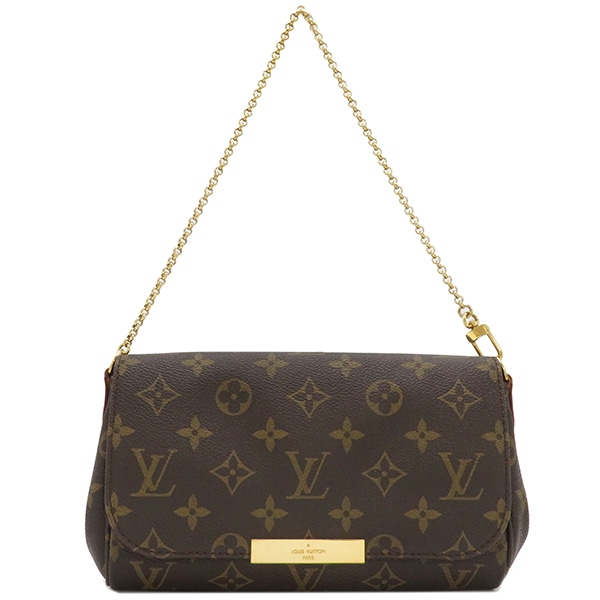 ルイヴィトン LOUIS VUITTON 2WAYバッグ フェイボリット MM モノグラムキャンバス モノグラム ゴールド金具 茶 ハンドバッグ ショルダー 斜め掛け M40718 FL2165 【箱