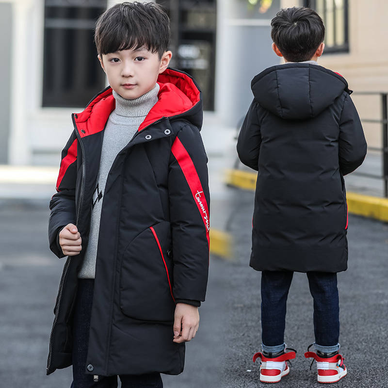 ダウンコート 子供服 ダウンジャケット ロングコート フード付き 中綿コート アウター 防寒 防風 キッズ 男の子 子供コート 厚手 暖かい ゆったり ジュニア 5,428円