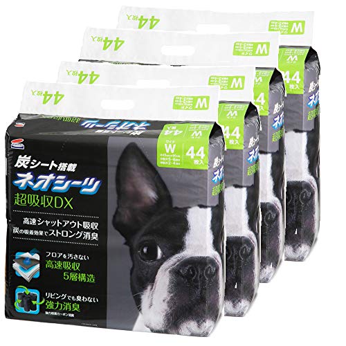 ネオ・ルーライフ ネオシーツ カーボン DX 犬用 ケース (176枚入) (ケース販売)