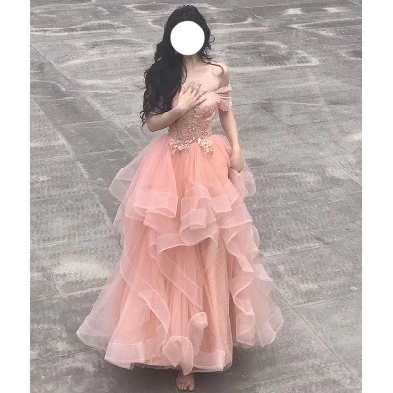 女性のための大人のギフトドレスハイエンドのアート試験の豪華なホストの誕生日の婚約は着用できます