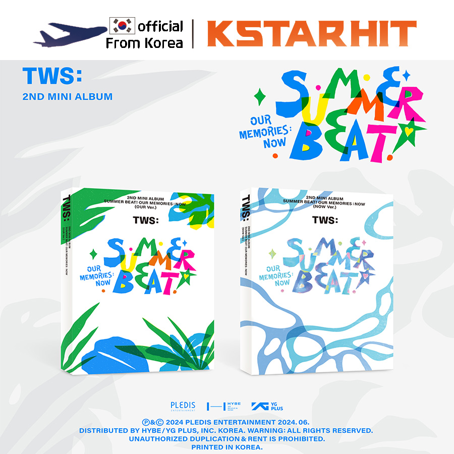 (+Weverse 特典/2種セット )TWS - SUMMER BEAT (2ndミニアルバム)