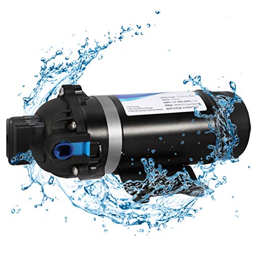 サイズ：12V/6L NEWTRY 高圧ポンプ 給水 排水ポンプ ダイヤフラムポンプ 電動ウォーター