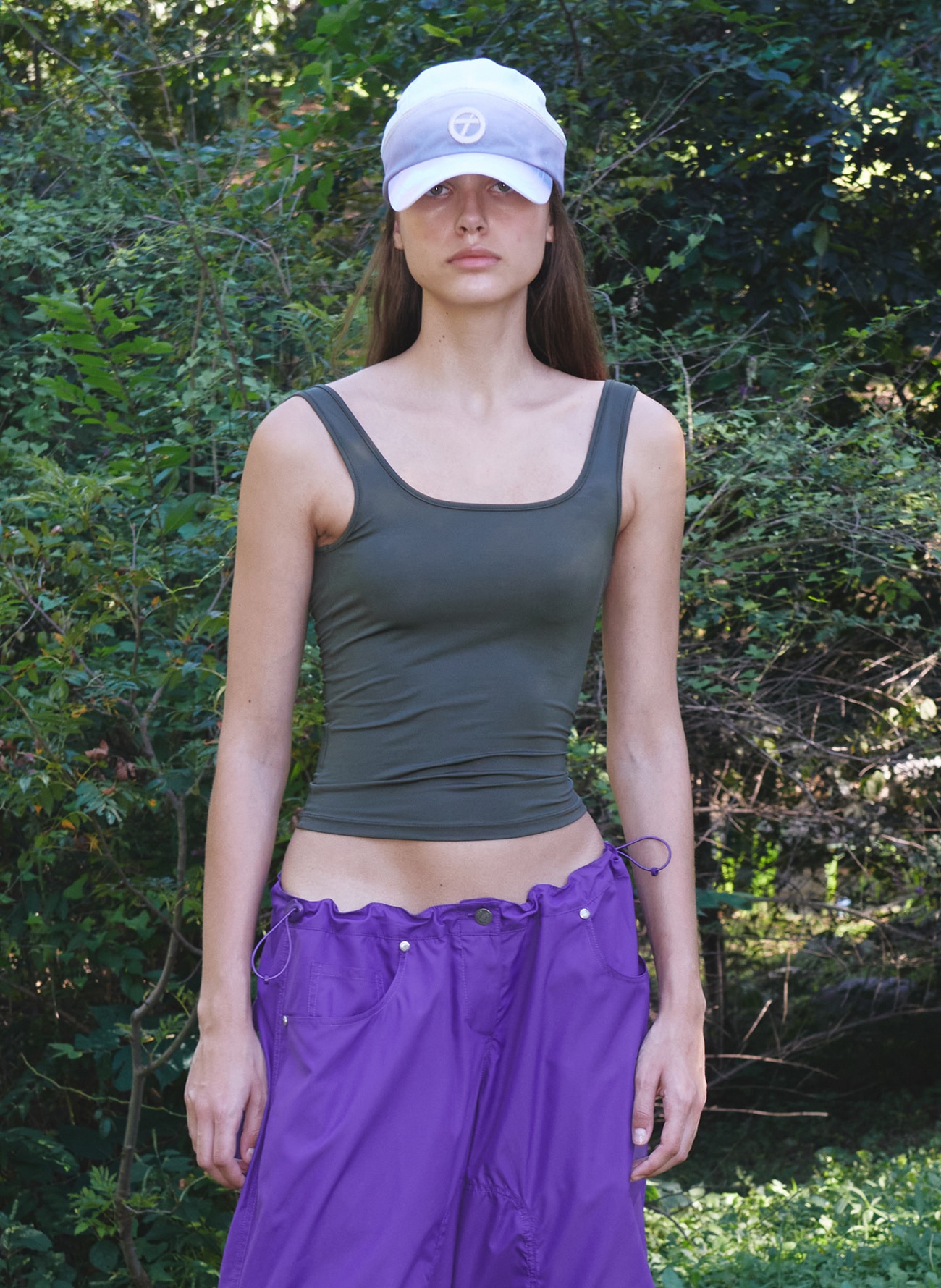 【THEOPENPRODUCT】 ABSTRACT VISOR BALL CAP : MINT