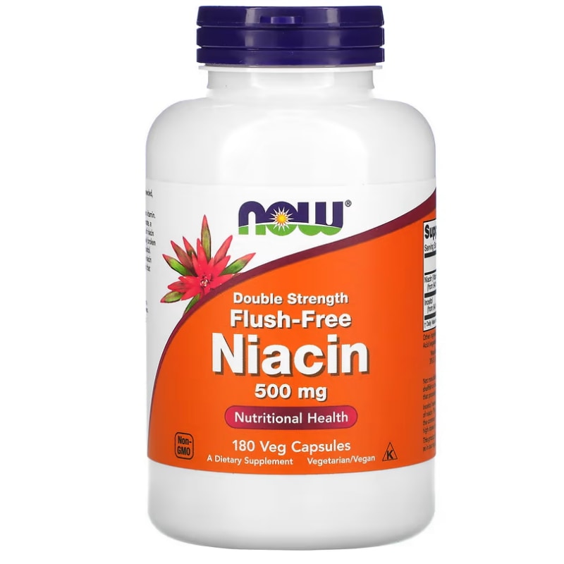 ナイアシン フラッシュフリー 2倍濃縮 500mg ベジカプセル180粒 5,267円