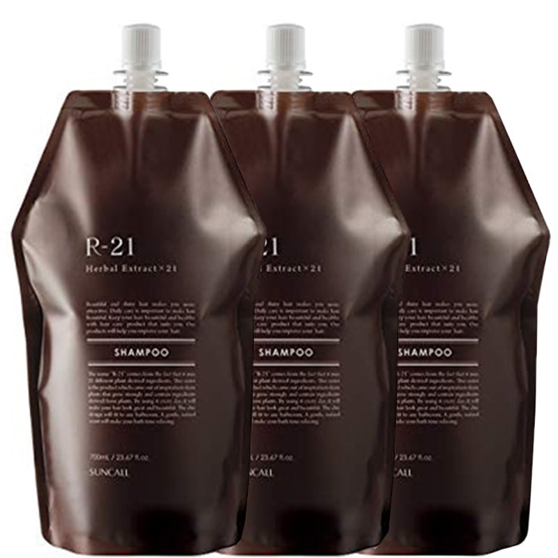 サンコール R-21 シャンプー 700mL ×3個 セット 詰め替え エイジング毛 ハリコシ ヘマチン ボリュームアップ 保湿 補修 うるおい 7,548円