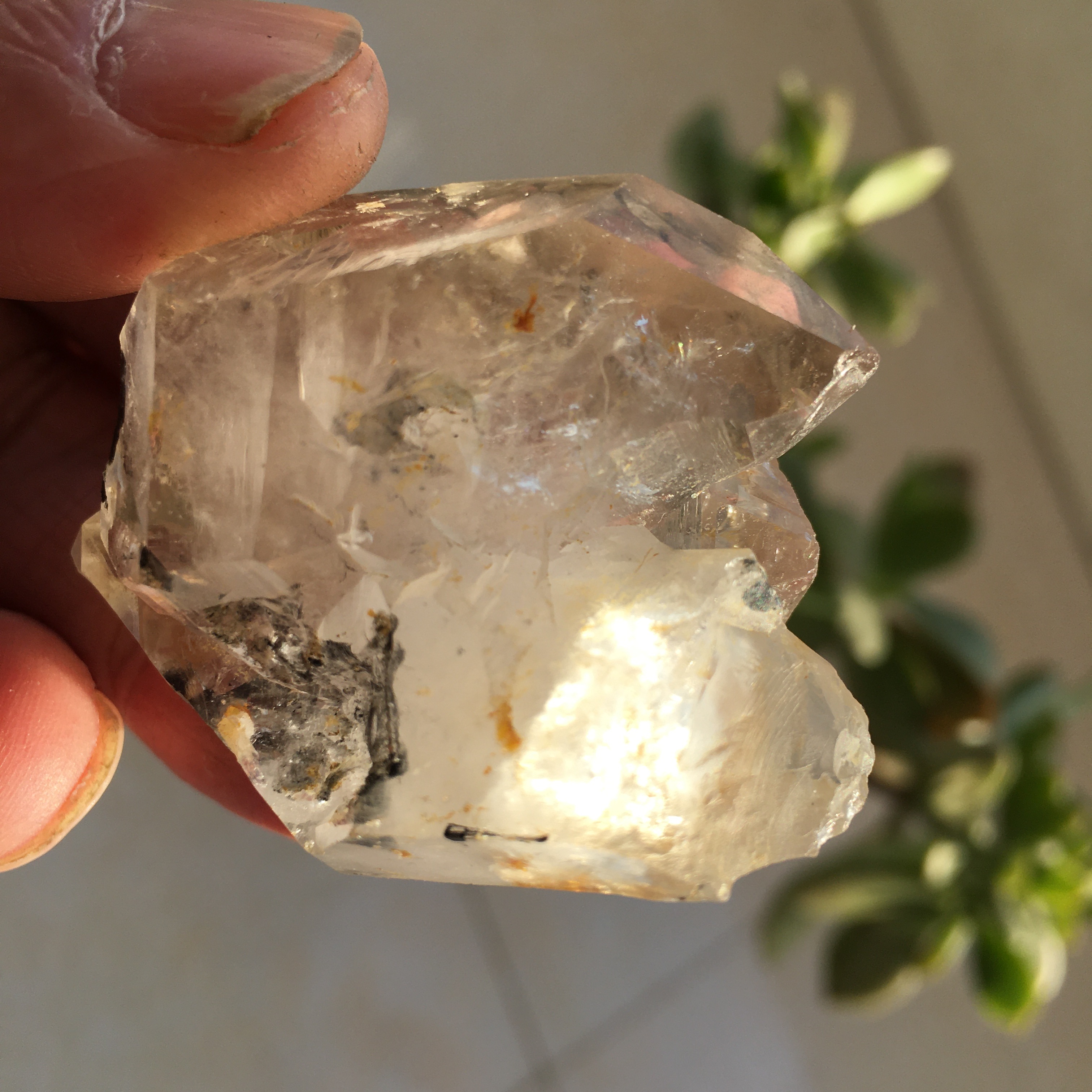 天然原石奇石，天然水晶 59g