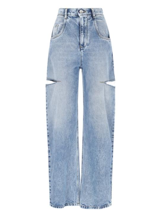 MAISON MARGIELA Women Denims S51LA0051 S30513470 Blue