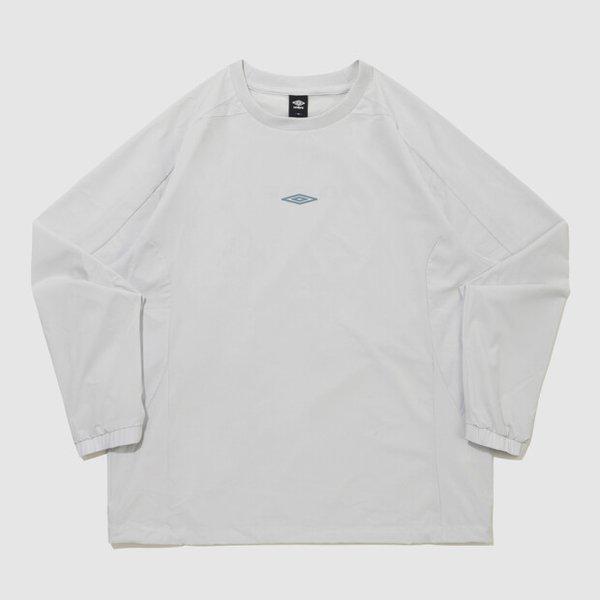 オールラウンド ストレッチ 長袖 ピステ WHITE GREY UR121SWT22 WGR0