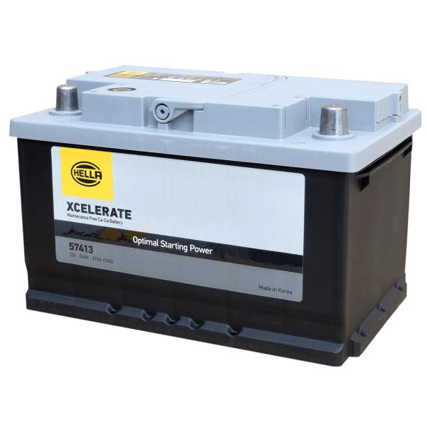 HELLA（ヘラー） バッテリー 57413　　　　　【G&Yu SMF57113の後継機】