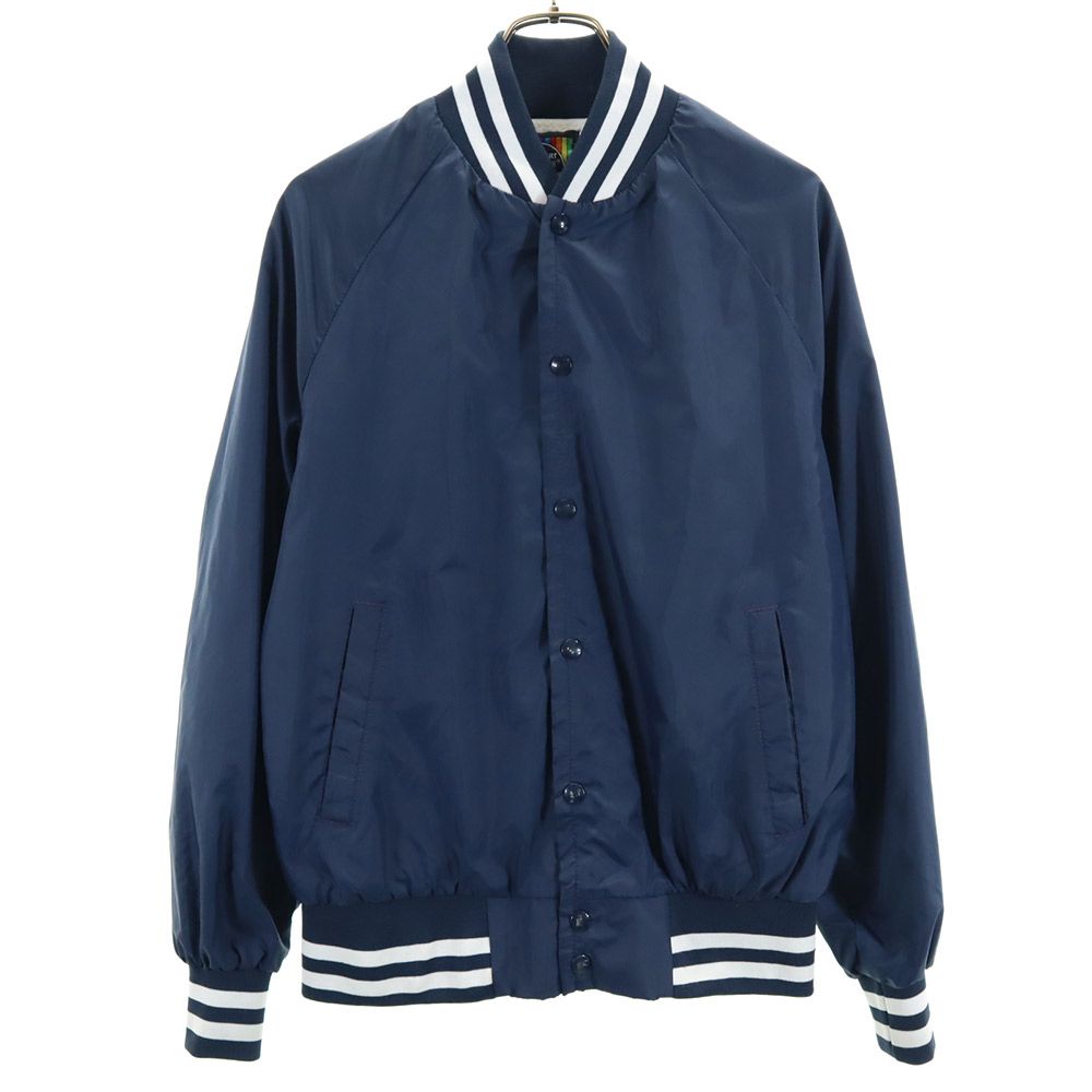 knit shirt exchange 90s オールド 長袖 スタジャン M ネイビー系 メンズ 4,855円