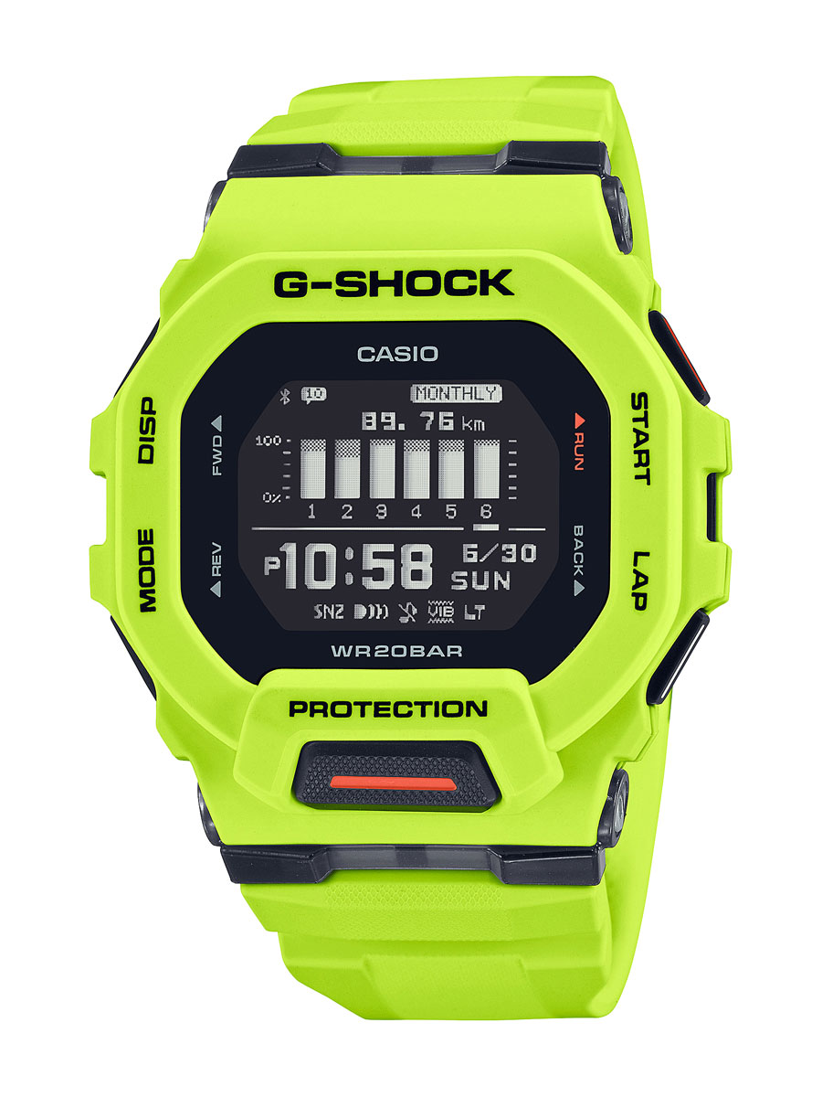 カシオ 【国内正規品】G-SHOCK（ジーショック）　G-SQUAD Bluetooth クオーツ　メンズタイプ GBD-200-9JF