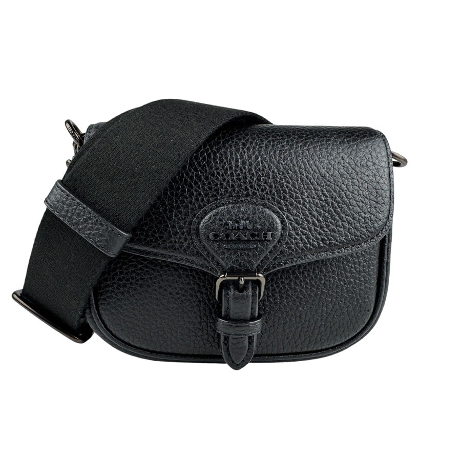 コーチ COACH ショルダーバッグ レザー ブラック ユニセックス z5522