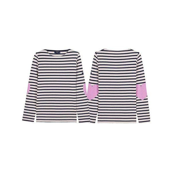 [セントジェームス] SS26 女性 ボジャニ Tシャツ VAUJANY ECRU MARI NACRE