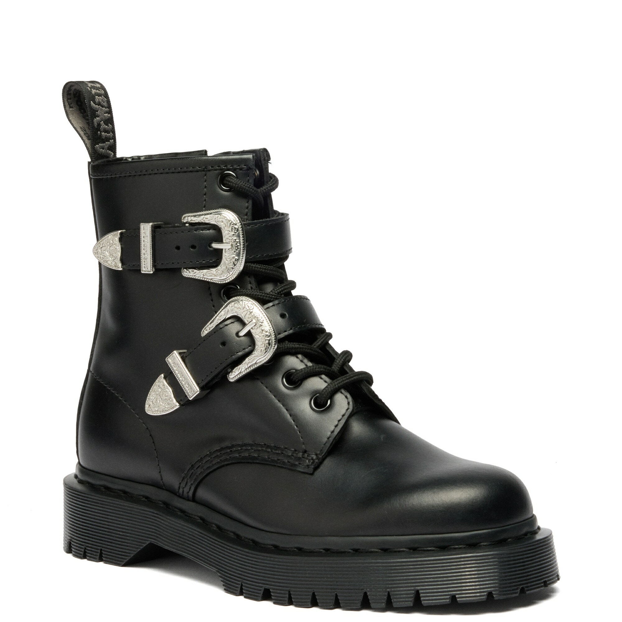 【公式】1460 BEX バックル ロー ブーツ ウィメンズ 靴 BLACK 43103001