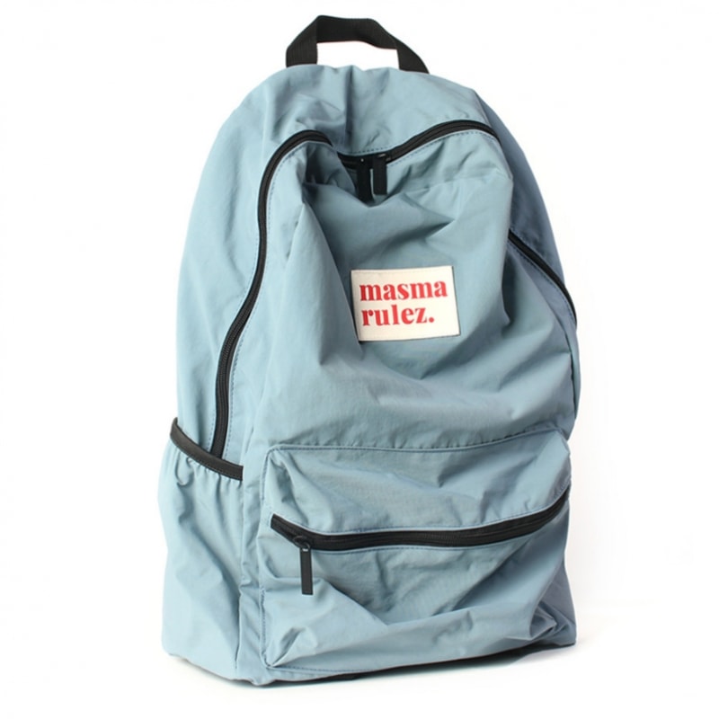 マスマルーレスデイリーバッグパック _ ブルー