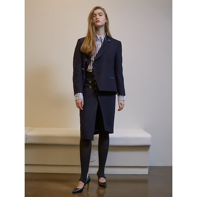 パーリーゲイツ♡カシミヤニットジップフード0 【公式通販】