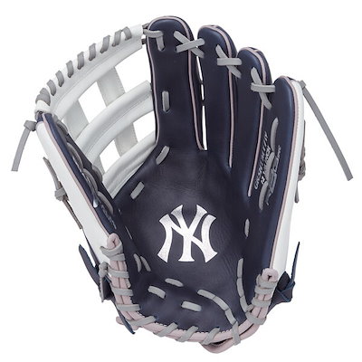 ローリングス 軟式グラブ ヤンキース GR5HTMY719-NYY 外野手 ローリングス 軟式グローブ | ドジャース - 野球・アウトドア