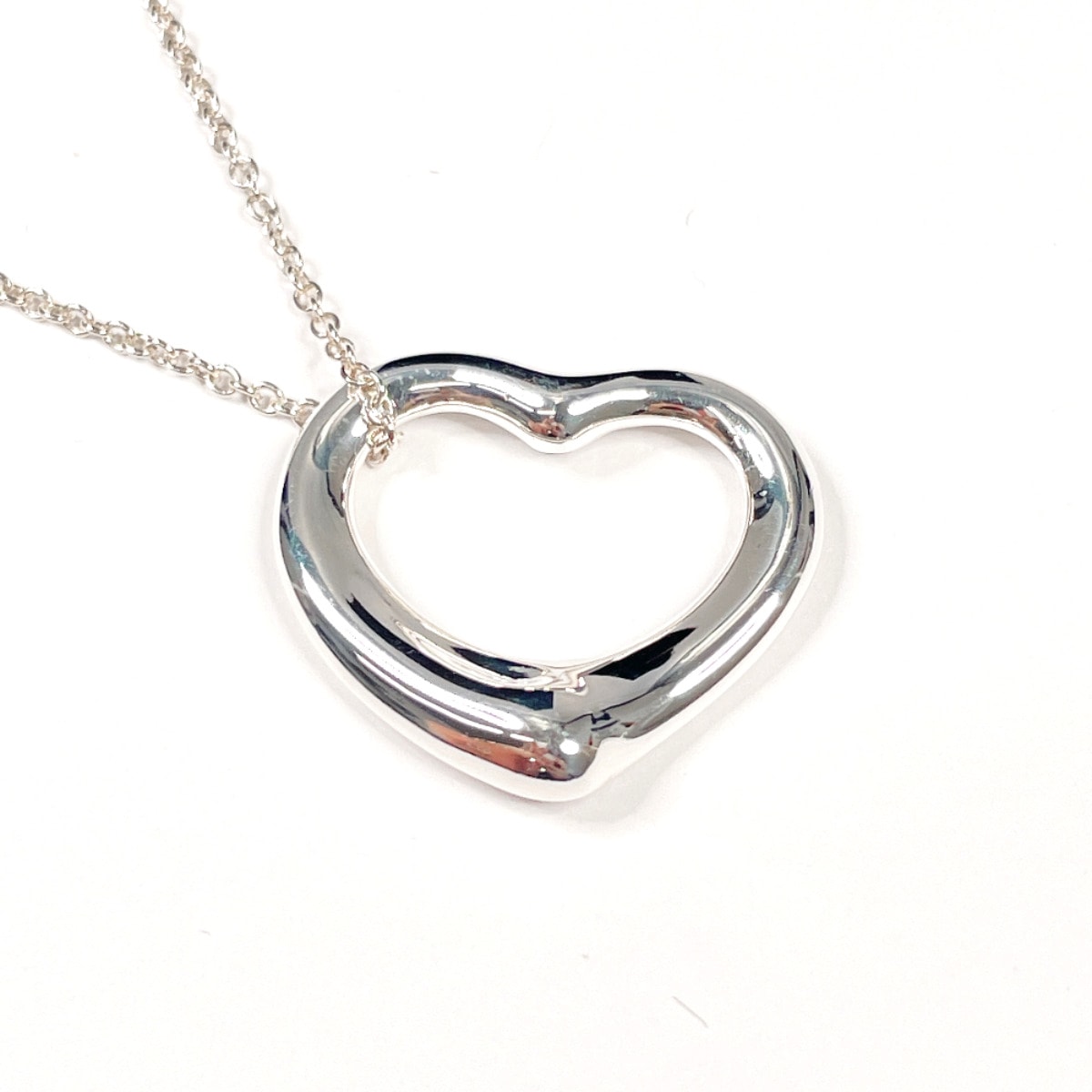 エルサペレッティ オープンハート ネックレス シルバー シルバー925 レディース