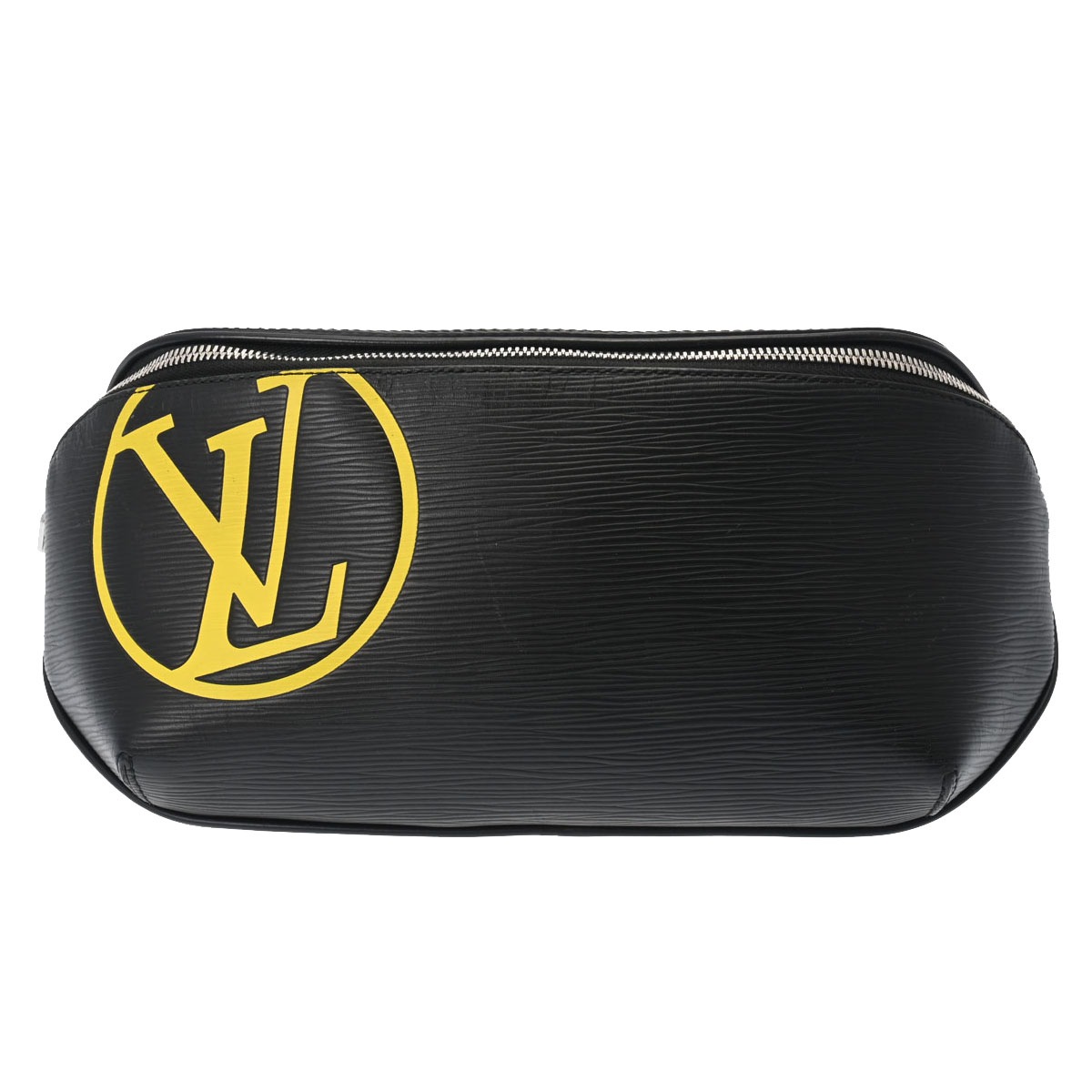 エピ バムバッグ LVサークル 黒 M55131 メンズ エピレザー ボディバッグ ABランク 中古 銀蔵