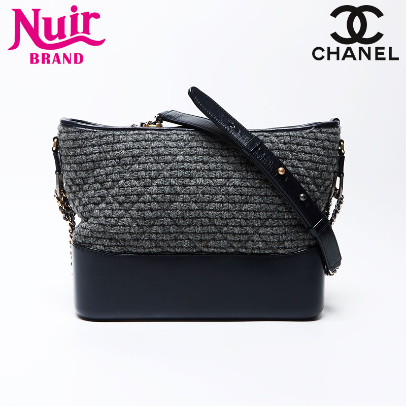 ショルダーバッグ グレー ネイビー WS12214