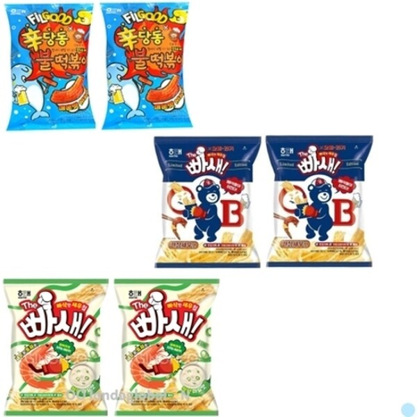 ヘテ バセカンジャン海老 2個他 2種 学校 塾 お菓子 お菓子
