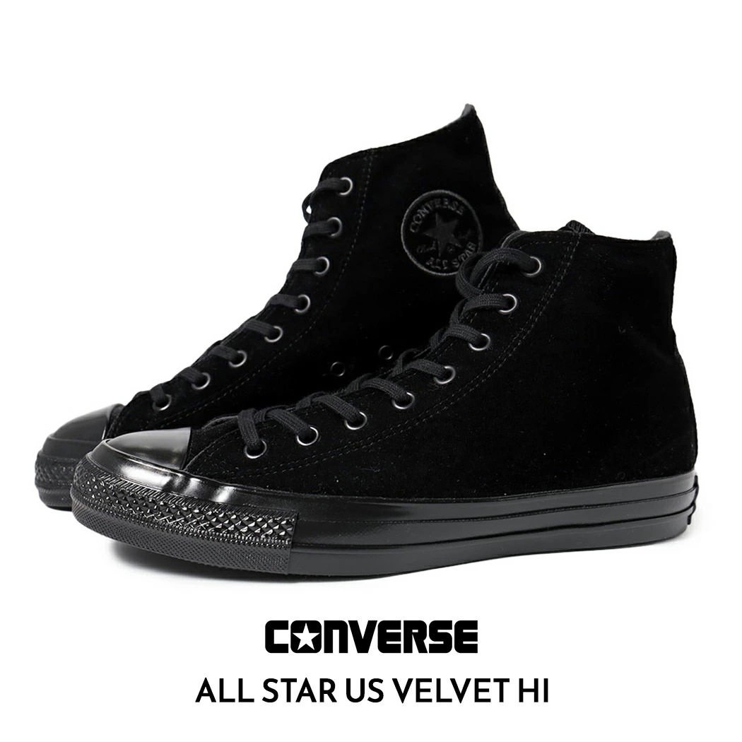 CONVERSE コンバース オールスター ベルベット ハイ スニーカー ALL STAR US VELVET HI 