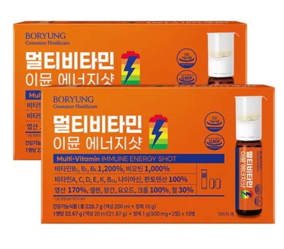 マルチビタミン イミューン エナジーショット (10回分) x 2ea