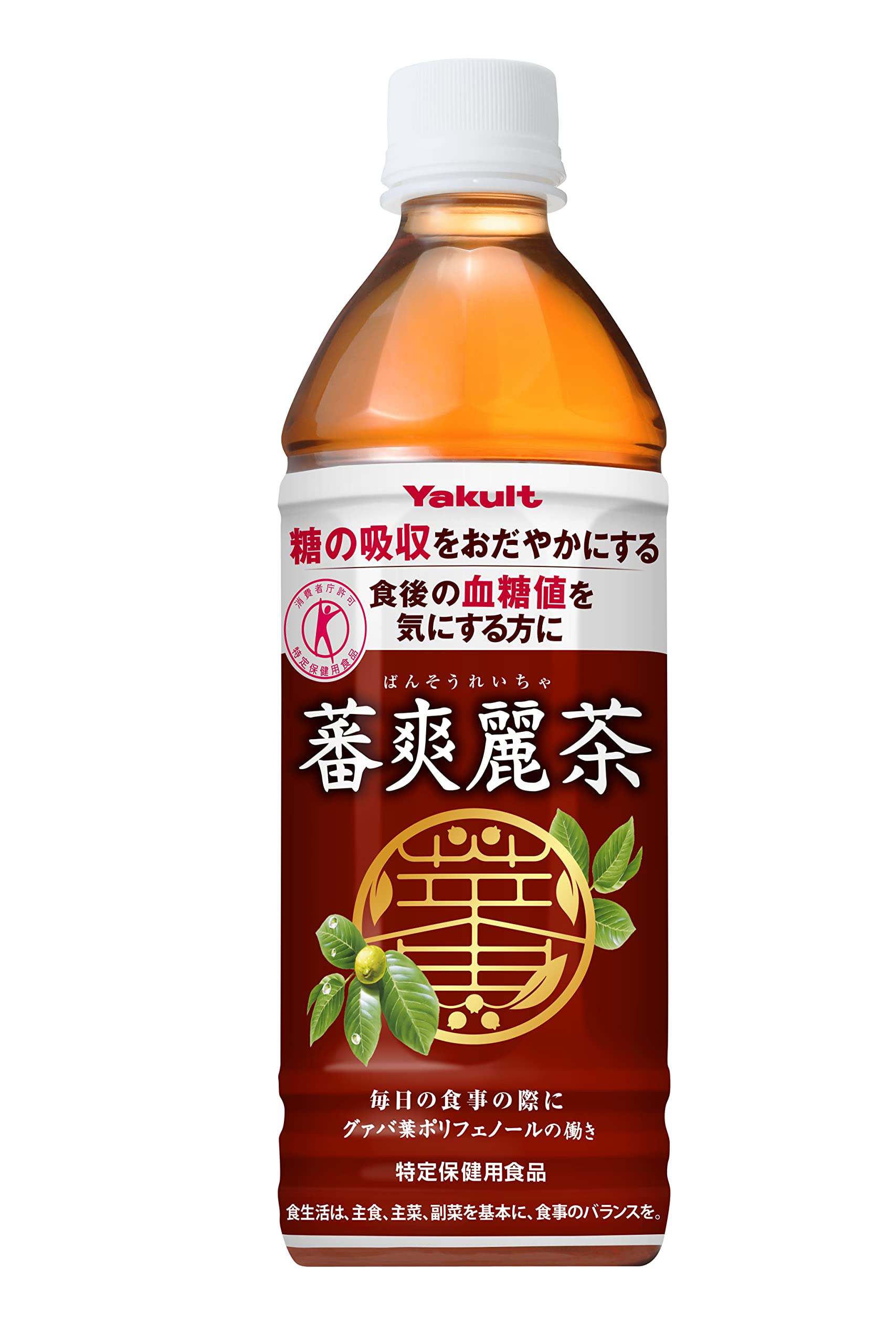 トクホ ヤクルト 蕃爽麗茶 500ml×24本