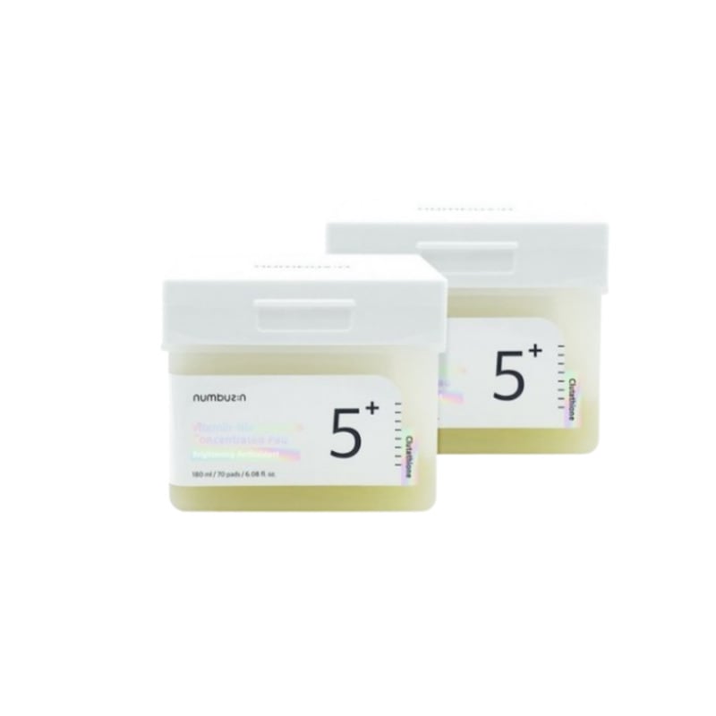 5番 グルタチオンC 跡取りフィルムパッド 70Pads 180ml 2個