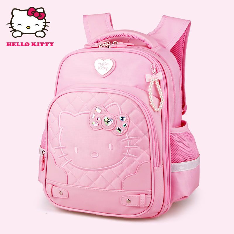 母の日人気トートバッグかわいいケイティの子供のカバンの小学生の女の子の学年の漫画のマイナスの背もたれのランドセル