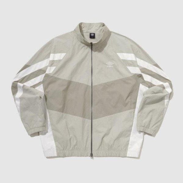 ウィンドブレーカー LQC UQ121CJK13-PBE ダブルデッカー スタンネック ブルゾン ウィンドブレーカー ジャケット / PLATINUM BEIGE