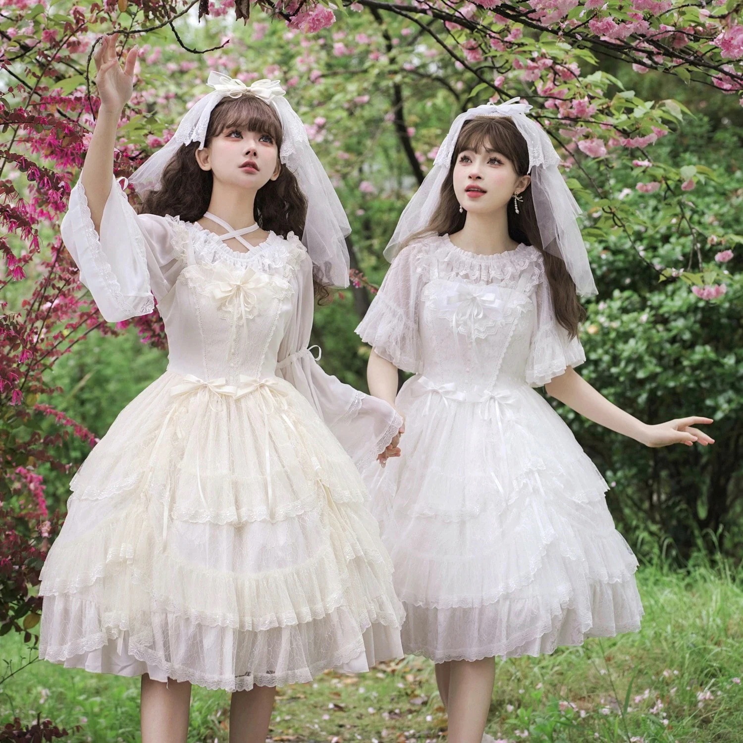 【急速出荷!】大好評 ロリータ コスプレ学院祭用 大好評 新作 しいロリータロングエレガントガール天使ロリータドレス JSK