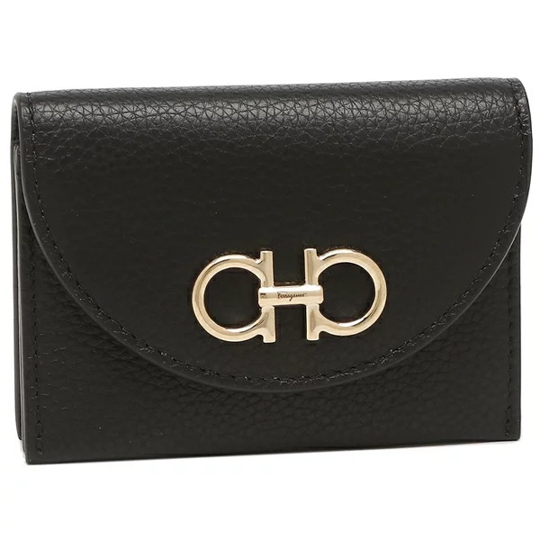 カードケース ガンチーノソフト ブラック レディース 220332 0750354