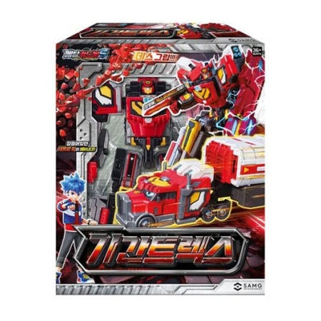 [正規品] メタルカードボットS ギガントレックス /シーズン2/変身ロボット/韓国ロボット/赤色/油槽車/ギガントラックス/フィギュア/新型/正品/2