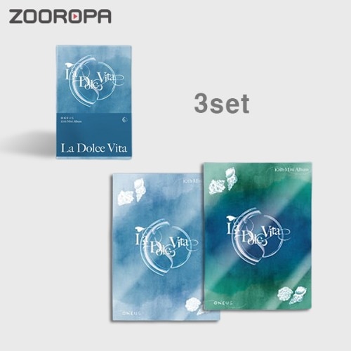 [3종세트] 원어스 ONEUS La Dolce Vita 미니앨범 10집 Main + POCA