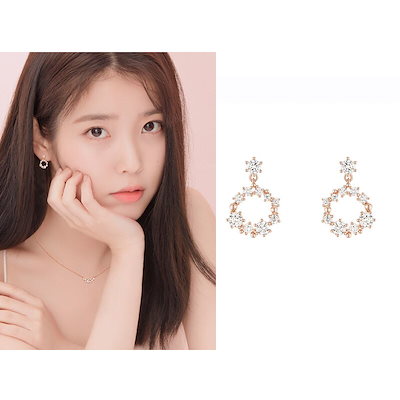 ピアス J.estina 14K ローズゴールド IU モデル 最安挑戦！ 49.0%割引