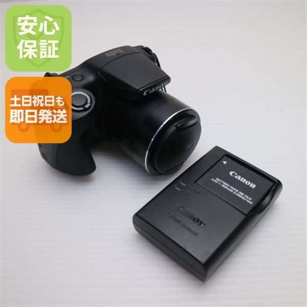 美品 PowerShot SX400 IS ブラック デジカメ Canon 179
