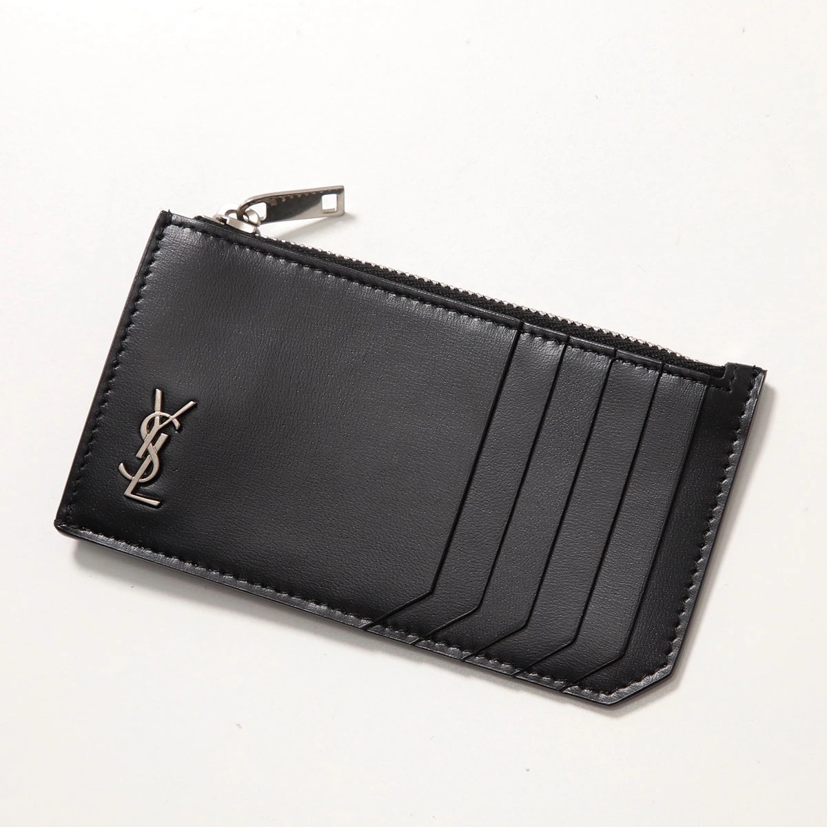 SAINT LAURENT サンローラン コインケース 629899 1JB0E レディース メンズ カサンドラロゴ カードケース フラグメントケース レザー ミニ財布 1000/NERO 38,342円