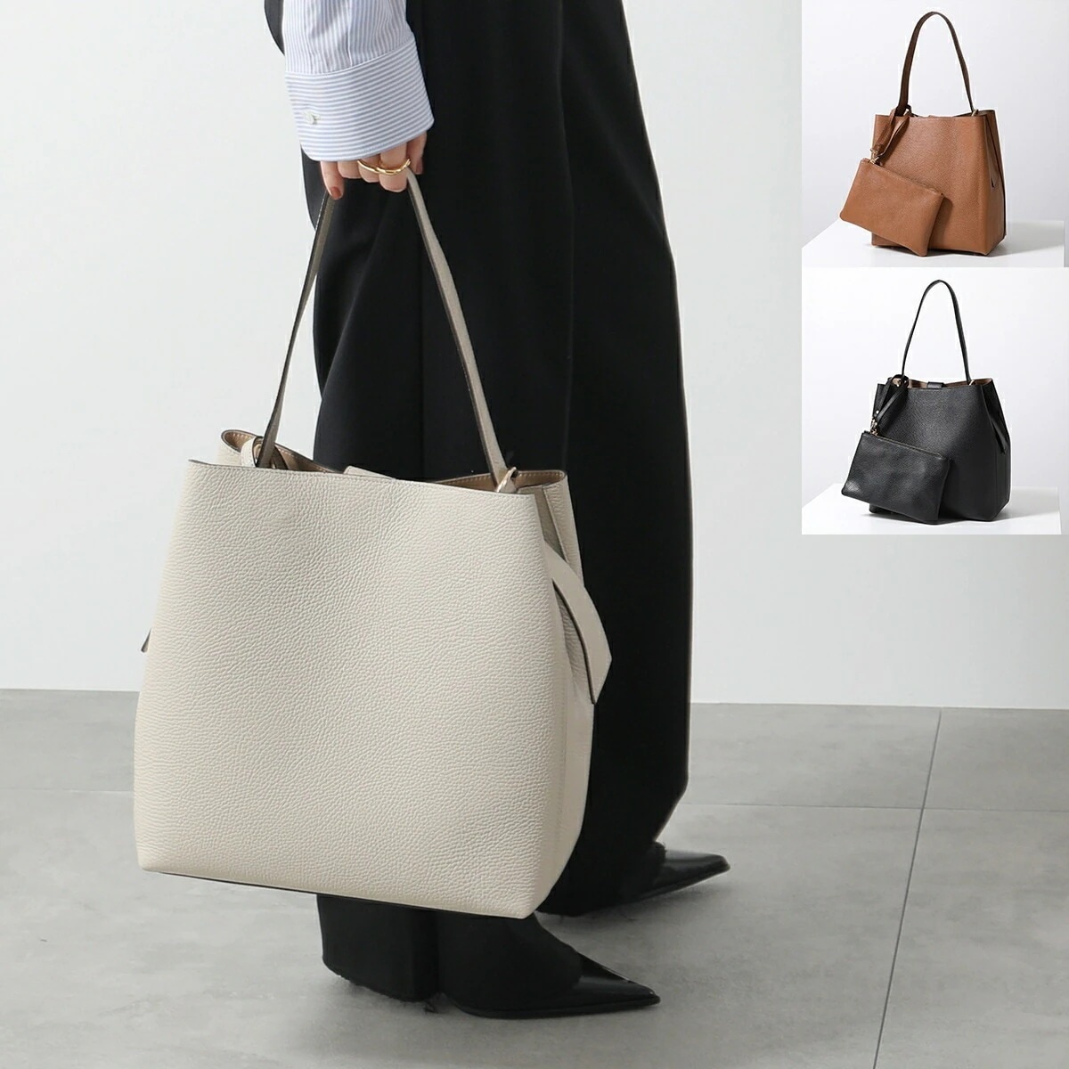 GIANNI NOTARO Carol J. ジャンニ ノターロ トートバッグ 237 レディース レザー ハンドバッグ ショルダーバッグ A4 オフィス 鞄 カラー3色 【mega】