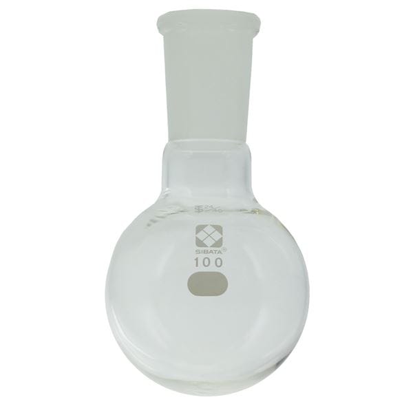 (柴田科学)共通摺合丸底フラスコ 100mL 005350-24100