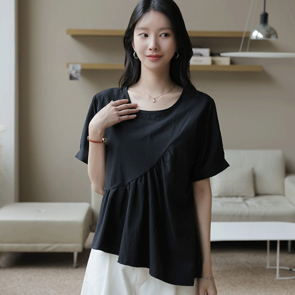 クリック＆ファニーバーメットアンフットシャーリングブラウス