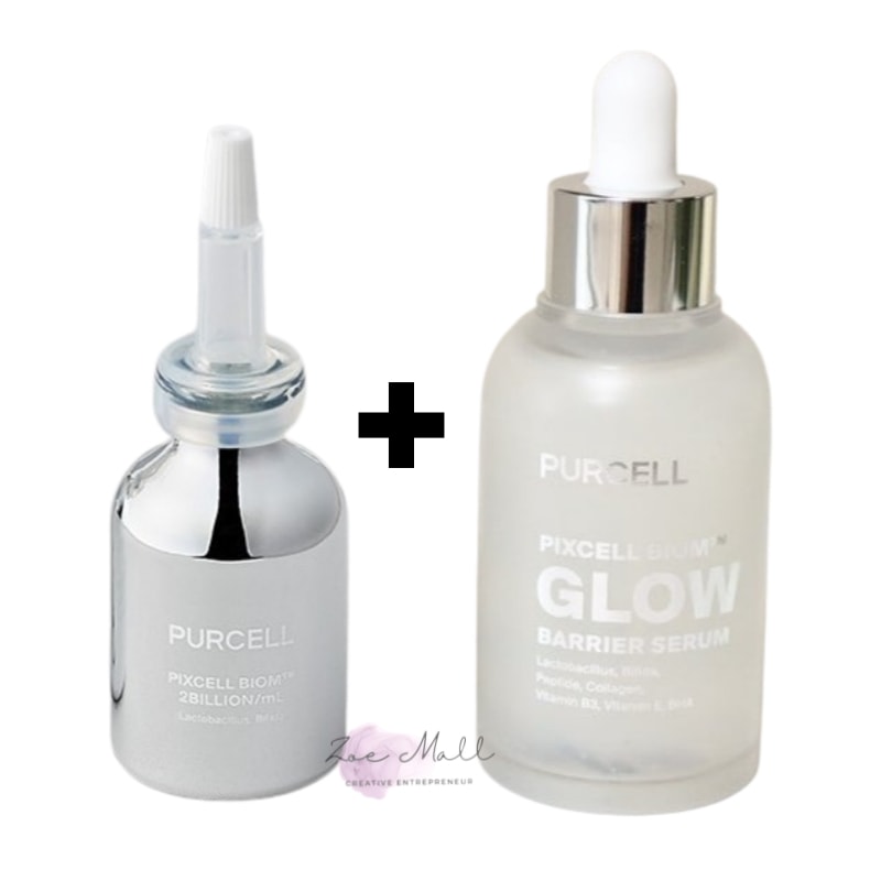 [肌バリアケアセット]ピクセルバイオームグローバリアセラム 50ml+フェイスセラム 20ml/乳酸菌原液