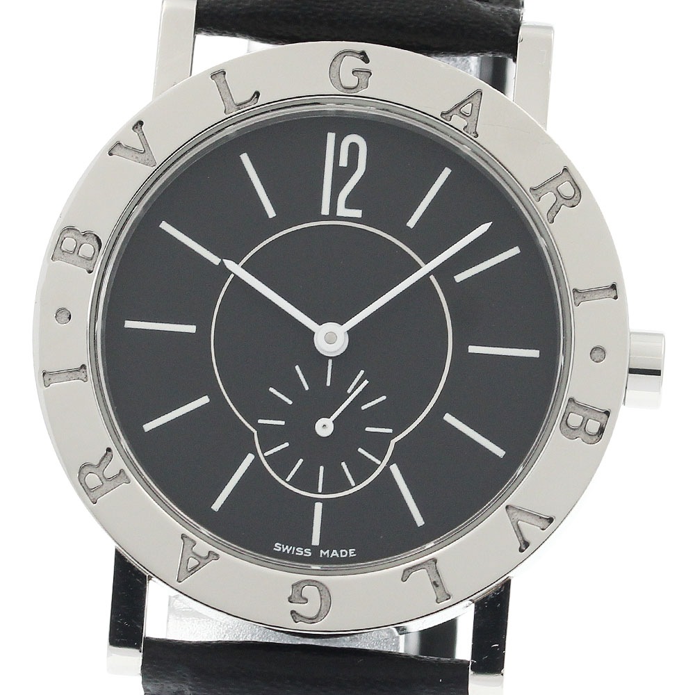 ブルガリ BVLGARI BB33SLNPS ブルガリブルガリ スモールセコンド クォーツ メンズ _935523【中古】