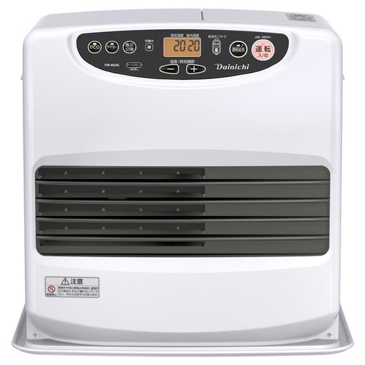 ダイニチ (DAINICHI) 石油ファンヒーター (木造12畳まで/コンクリート16畳まで) Lタイプ ム-ンホワイト FW-4624L-W