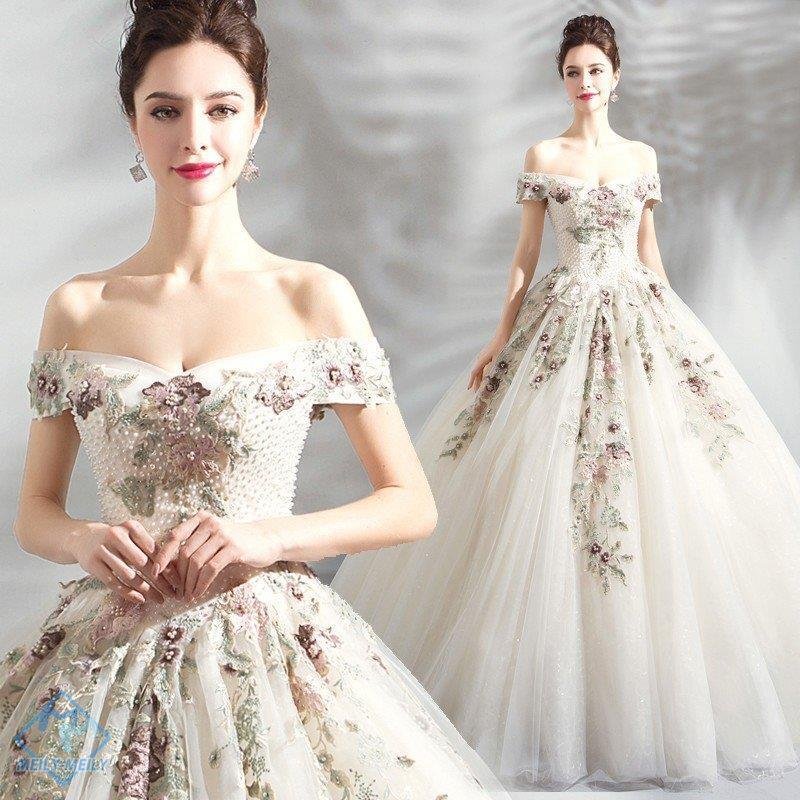 ロングドレス 演奏会用 カラードレス 安い パーティードレス 結婚式 エンパイア 二次会 ウエディン